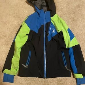 Used Boys Size 12 Spyder Ski Jackey